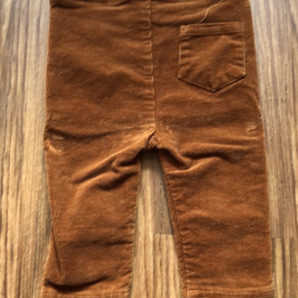 Corduroy and long sleeve shirt